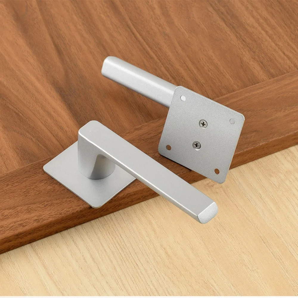 

Модная дверная ручка из алюминиевого сплава, самоклеящаяся, многофункциональная, без сверления, для дверей и шкафов