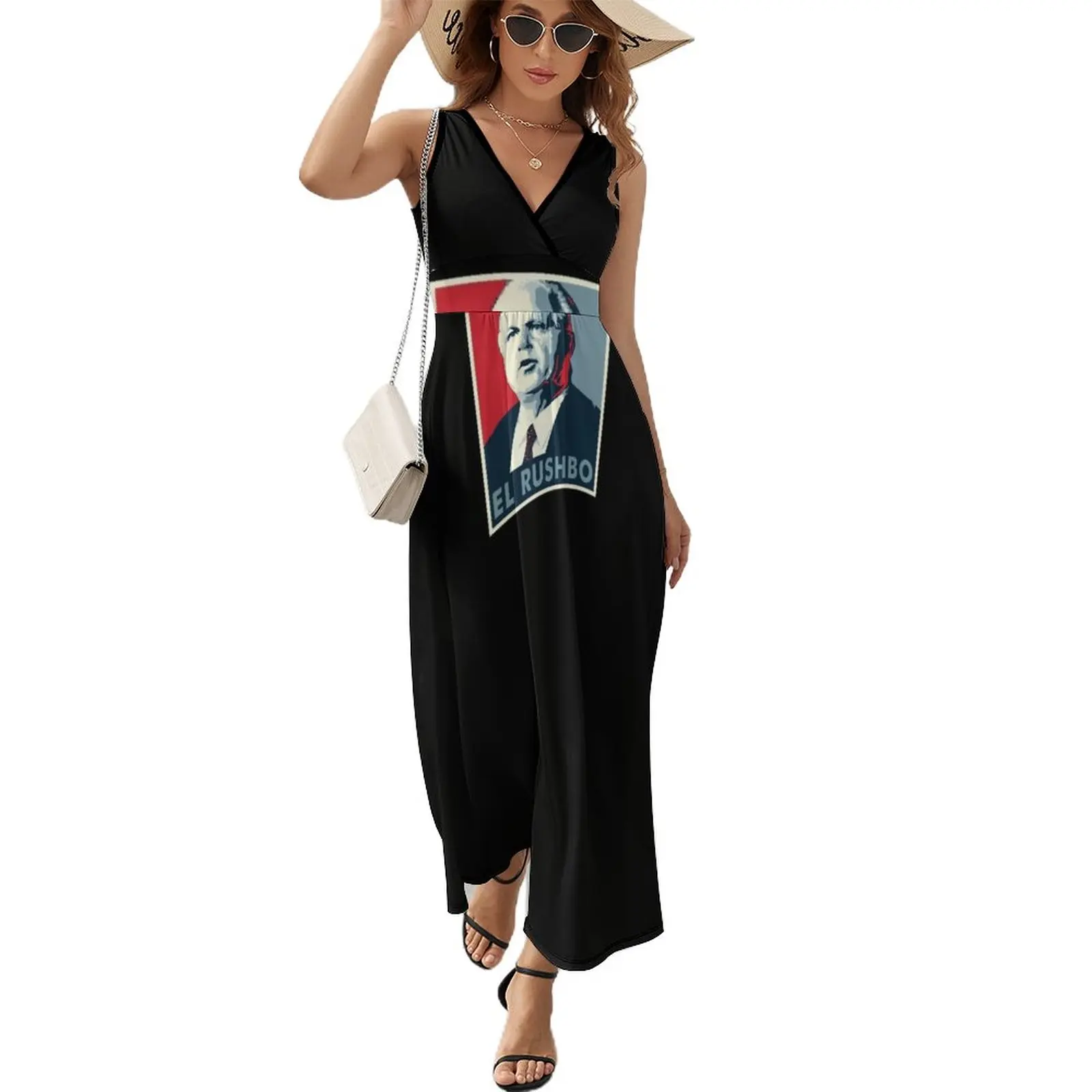 

rush limbaugh Sleeveless Dress women's dresses luxury women's summer jumpsuit