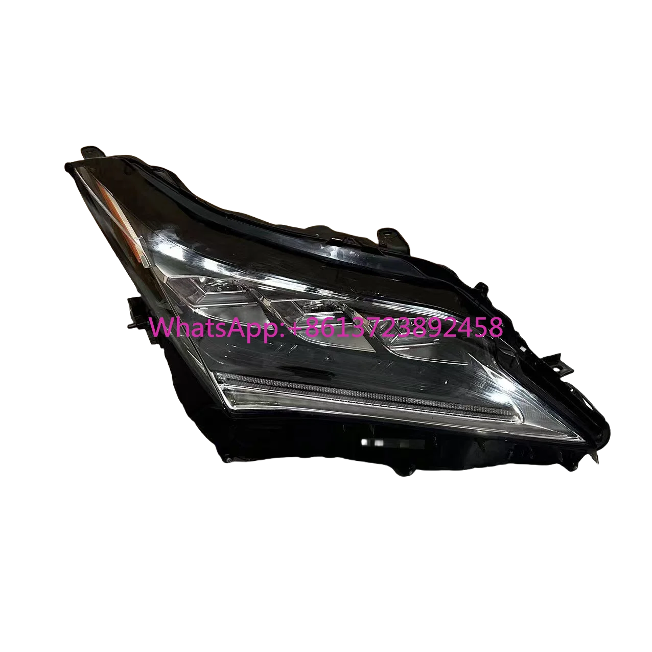 Best Selling 12V High Quality 3 Lens Matrix LED Headlamp for LEXUS RX300  2018 Car Accessories