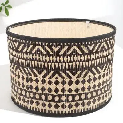 

Bamboo Lampshade Hanging Shade Replacement For Pendant Light Fixture Woven Rustic Lamp Shades Unique Table Light
