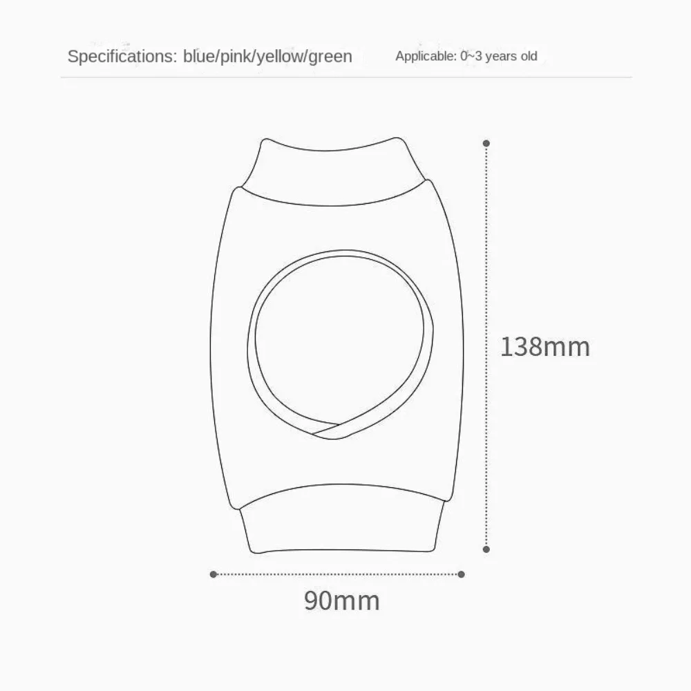 1 para pogrubiających bawełnianych poliestrowych ochraniaczy na kolana dla niemowląt Siatkowe elastyczne nakolanniki dla niemowląt Pełzający