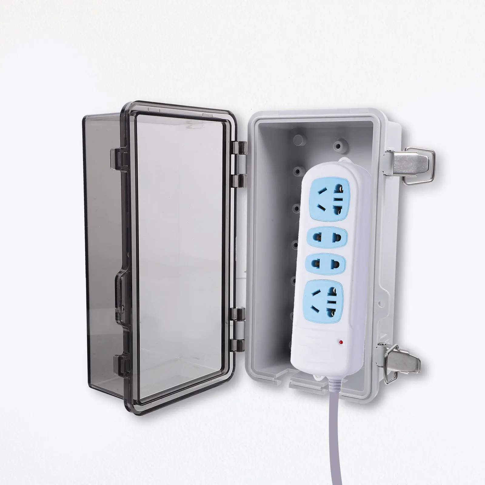

Outdoor Plastic Weatherproof Electrical Junction Box Splashproof Extension Cover Extension Cord Protective Cover