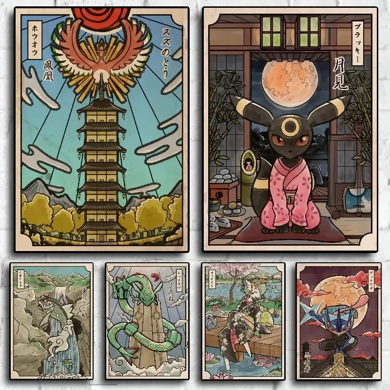 pintura-por-numeros-para-adultos-pokemon-estilo-vintage-figuras-de-anime-pikachu-rayquaza-jirachi-pintura-por-numero-decoracao-de-casa