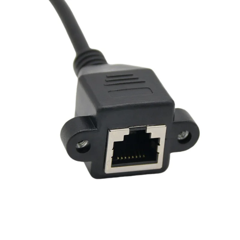 0.3m RJ45 Cable RJ45 Male to Female Cable 8Pin RJ45 100M/1000M Cat5e Cat6e cable Ethernet LAN Network Extension Cable