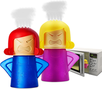 Angry Mom Microwave Cleaner Add Water Add Vinegar Microwave Clean, Easy Decontamination Cleaner Kitchen Supplies