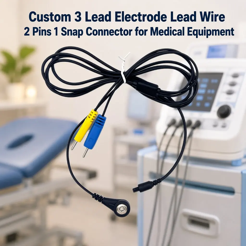 Medical Cable 4-Pin - Adult PVC - Model 0011