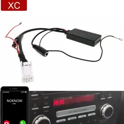 8Pin Car Bluetooth 5.0 Kit Audio AUX Input Adapte Cable Microphone Handsfree Mic Wiring Fit for Suzuki Swift Vitra Jimni