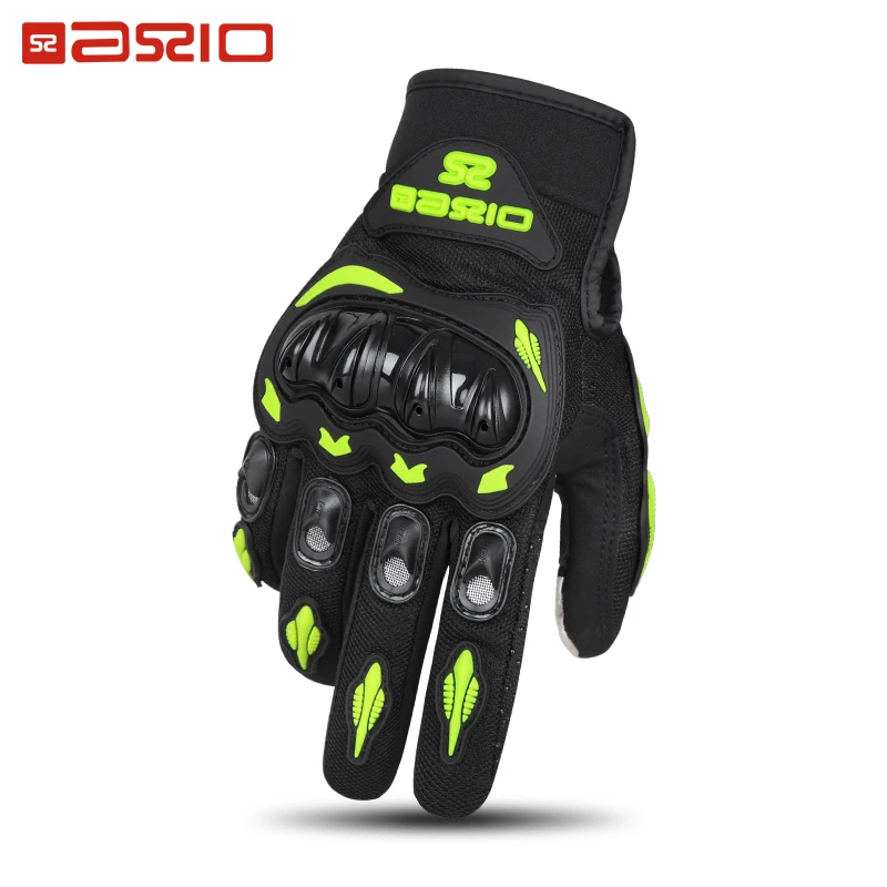 2024 Newest Upgraded Summer Motorcycle Gloves Dual Finger Touch Screen Breathable Guantes Moto Luvas Bike Riding Gloves