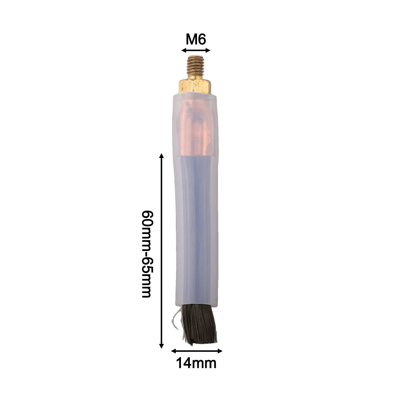 For Welding Equipment Electrolytic Polishing Brushes Welding Brush Conductive Brushes Long-lasting Use Silicone Sleeve