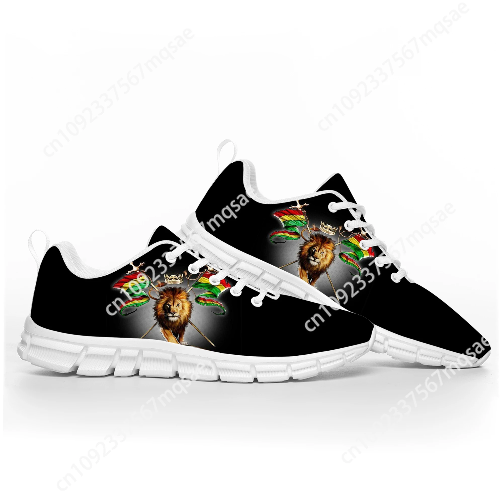 Reggae Rastafarian Rasta Rastafari Lion of Judah Sports Shoes Mens Womens Teenager Kids Children Sneakers Casual Custom Shoes