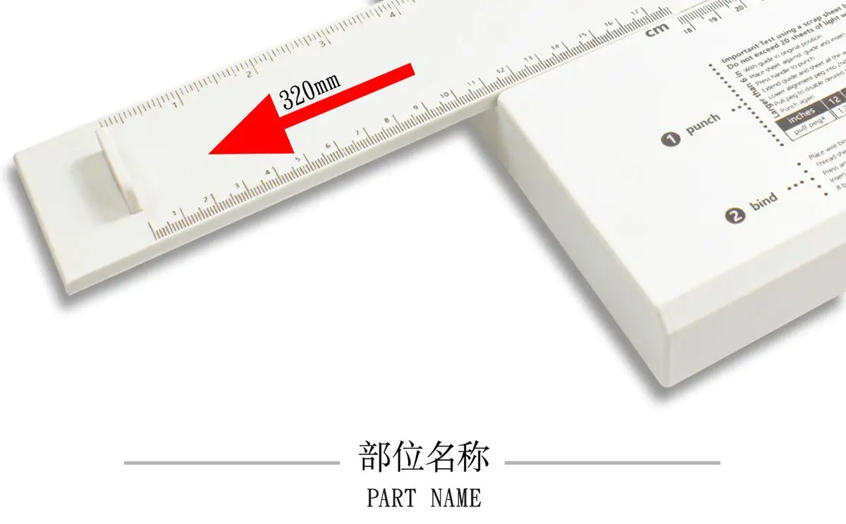 Binding Machine 2:1 Double Wire Binding Machine Machine Single-pass 20 Pages Pun