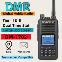 Baofeng DM-1702 with GPS DMR Digital radio dual Time Slot Walkie Talkie 5W Band 136-174 & 400-470MHz Ham