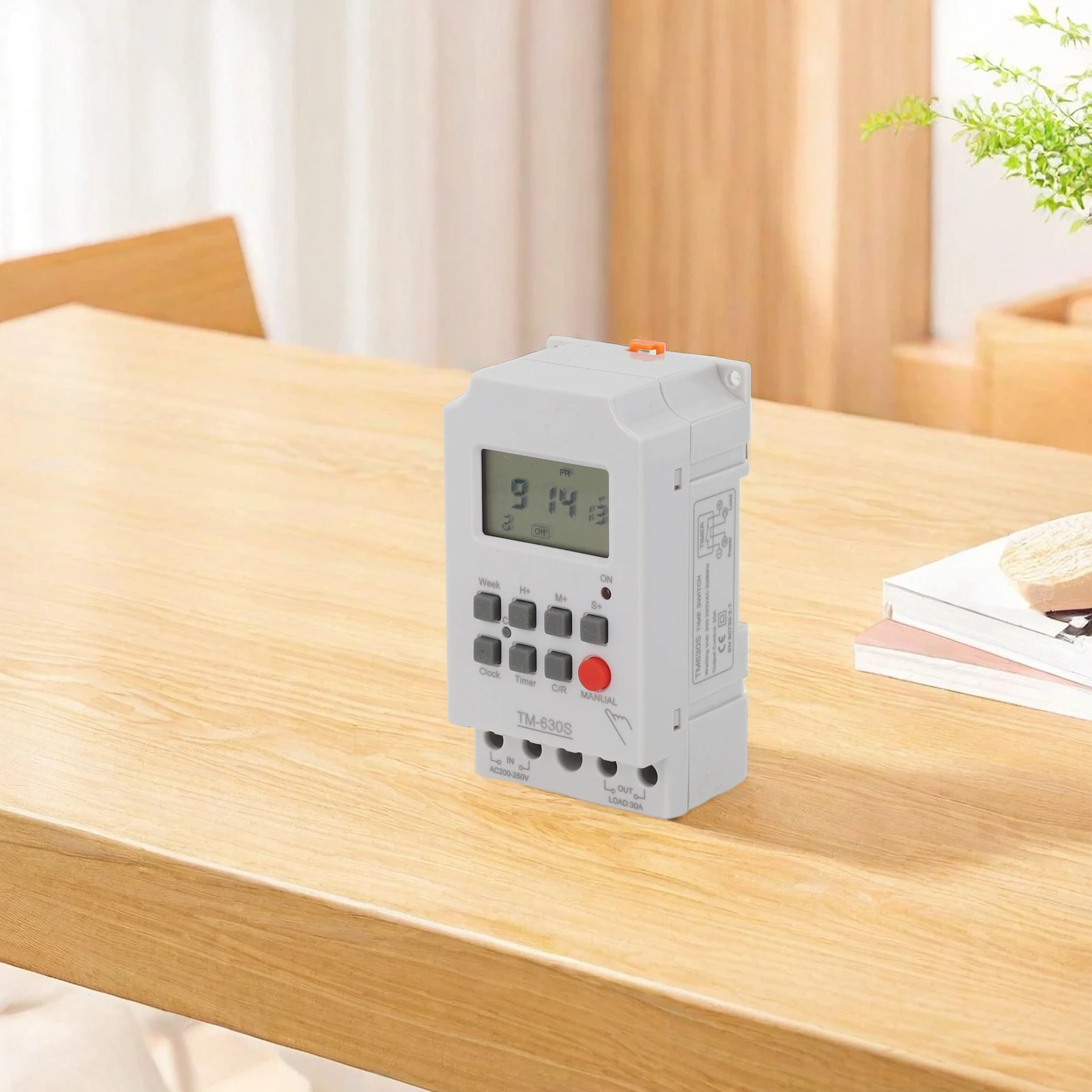 مؤقت رقمي ذكي TM630S2 مزود بشاشة LCD؛ يقدم خيارات الجدول الزمني المرنة لإدارة استهلاك الطاقة بكفاءة #5