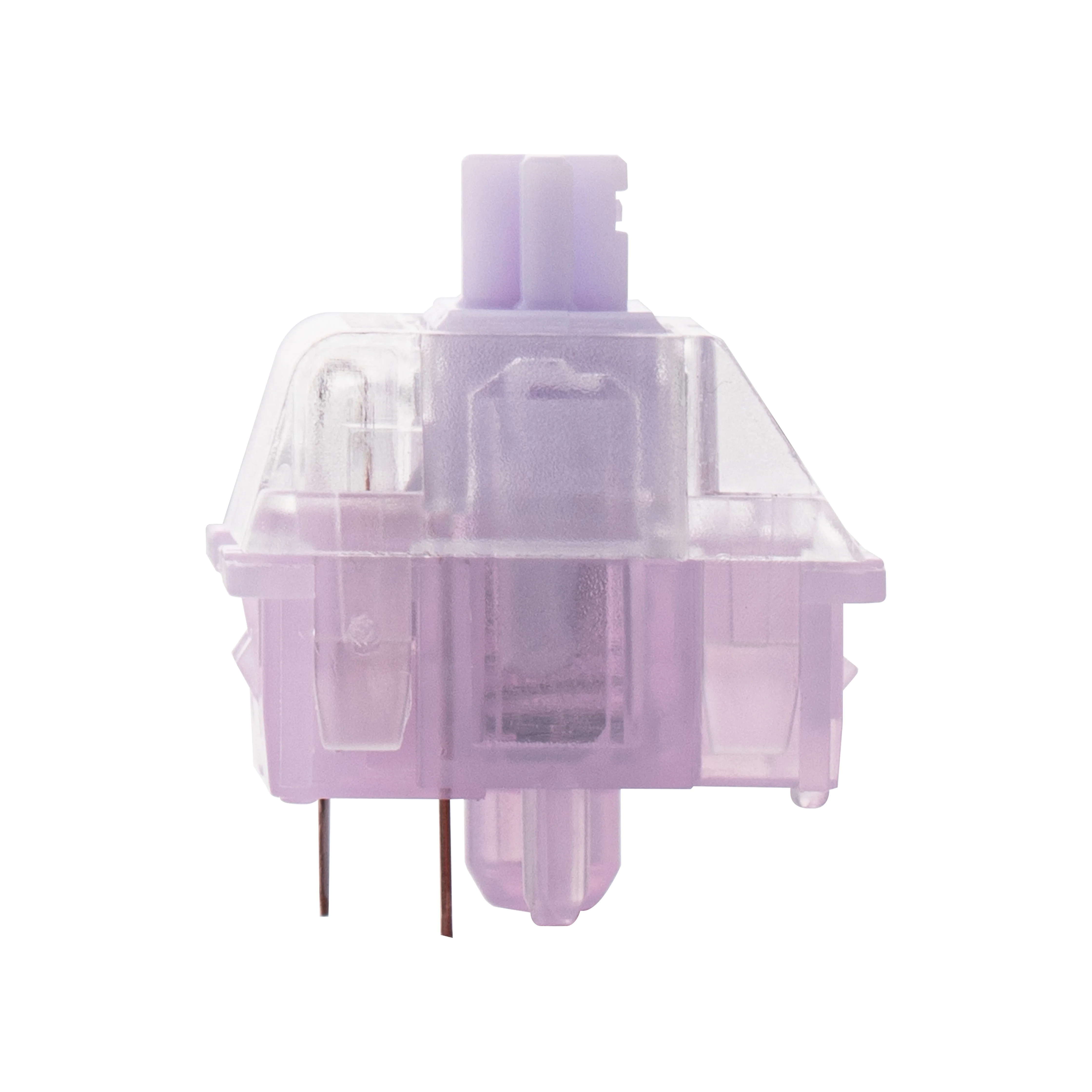 100 PCS EPOMAKER Lilac Silent Tactile Switches Set Factory Lubed 40gf 5-Pin Mechanical Switches for Hot-Swap Gaming Keyboards view 4