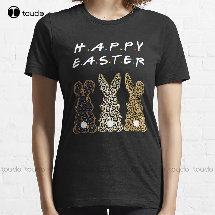 Womens Easter Day Cute Bunny Rabbit Leopard Pattern - Dj Bunny In Da House Rabbit Funny Easter - T-Shirt Red Shirts For Men New