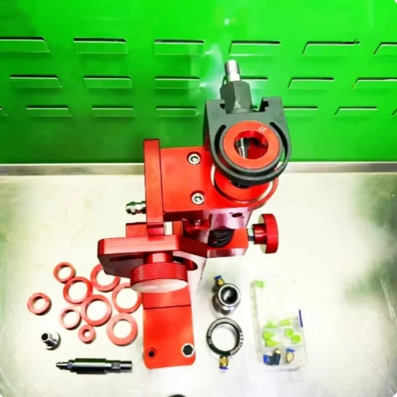 CRDI Diesel Common Rail Injector Clamp CRIN Fuel Nozzle Fixture Turnover Frame Repair Tool