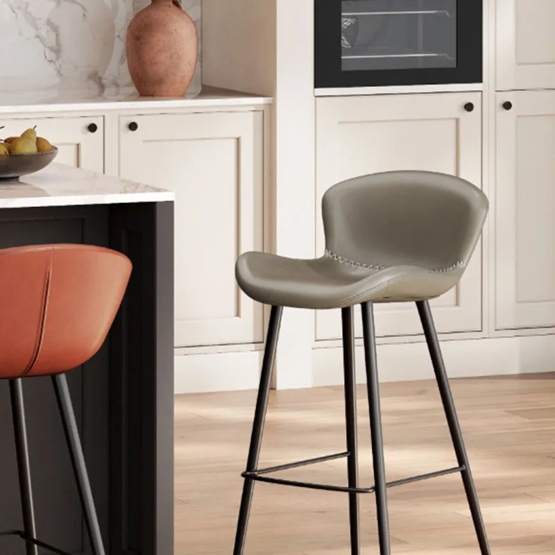 Luxury High Bar Stools Restaurant Minimalist Salon Events Interior Dining Chairs Fashion Bancos De Bar Lounge Suite Furniture