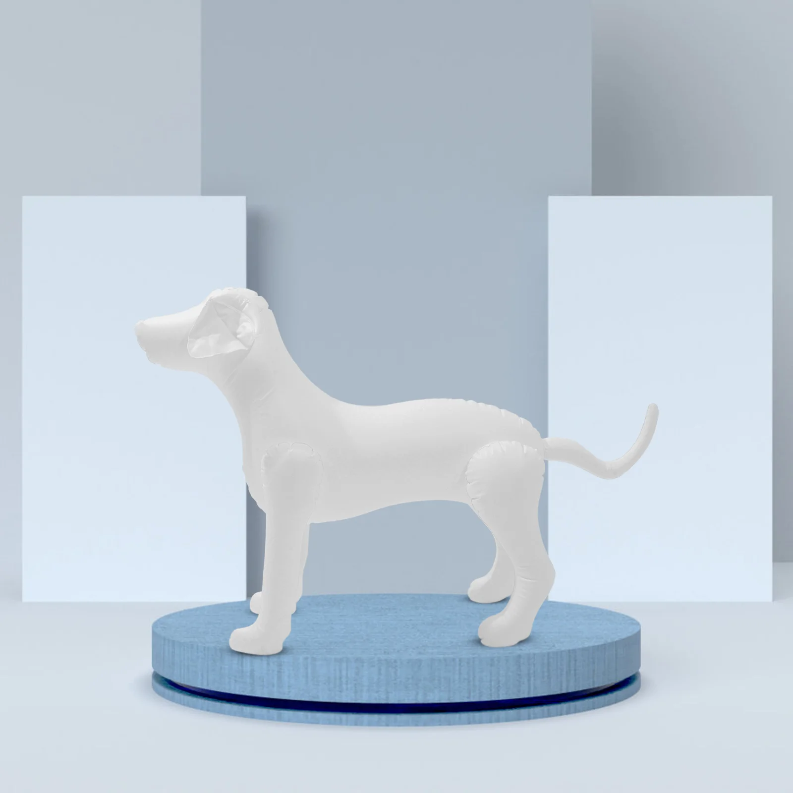 Sculpture Pet Clothing Model The Outfit Dog Mannequin Display Stand Pvc Self Standing Inflatable Dogs