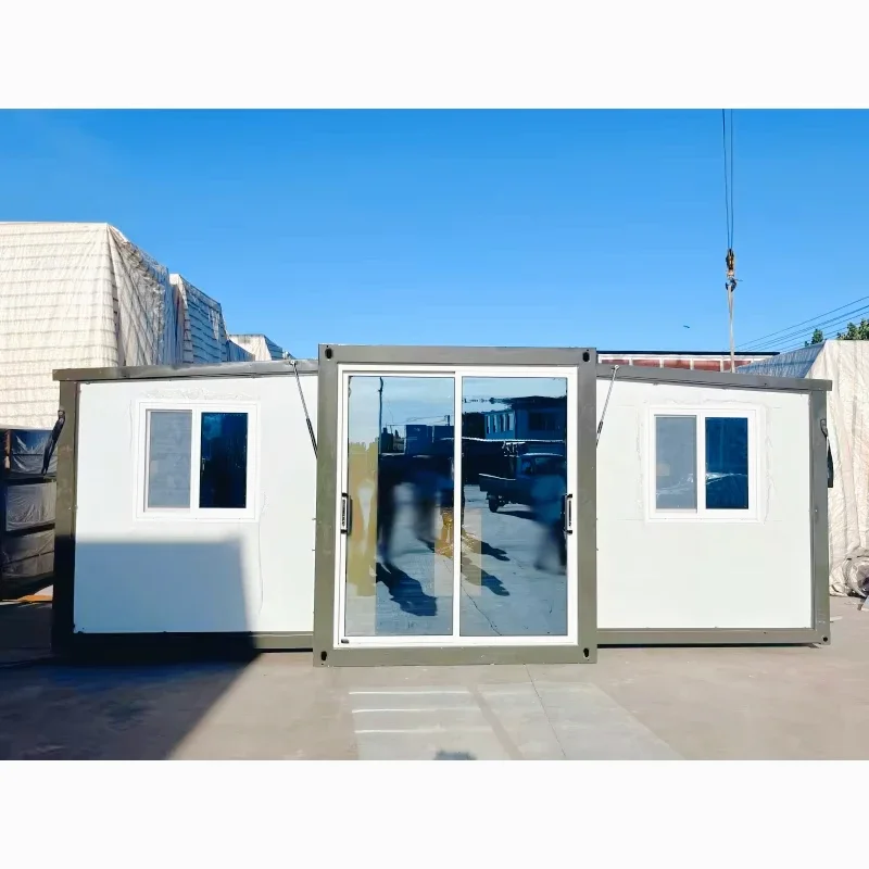 20FT Factory Price Tiny House Luxury Modern Prefab Houses Expandable Container Home 3 Bedrooms Prefabricated Cabin Ready Made