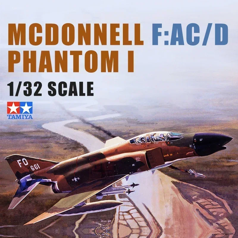 

1/32 TAMIYA Model 60305 F-4C/D American fighter assembly Scale diy toys Model Kit