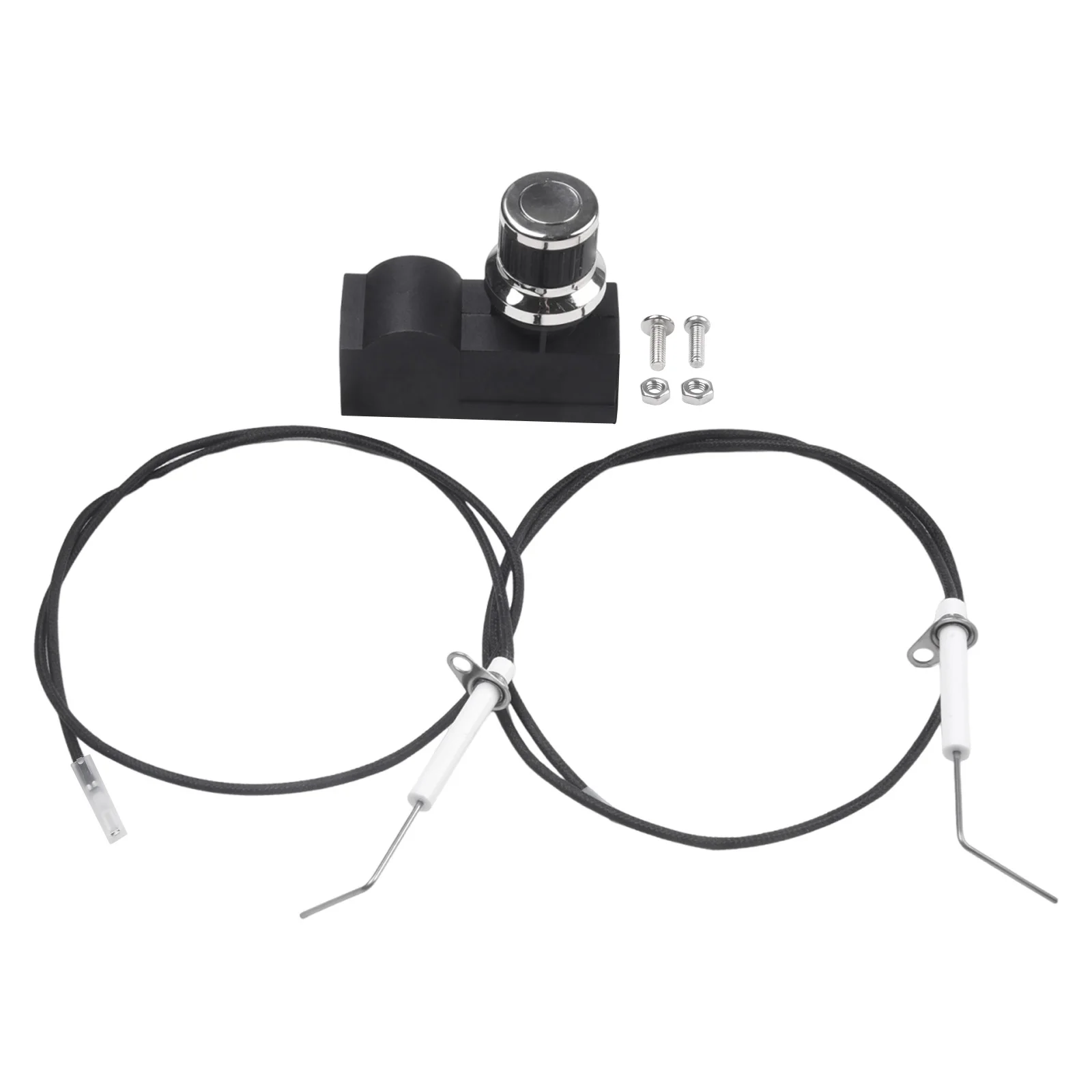 Pins Grill Ignitor Outlet 28inch Assembly BBQ Griddle Kit Maintaining 1 Set Electronic Ignition Pins Practical