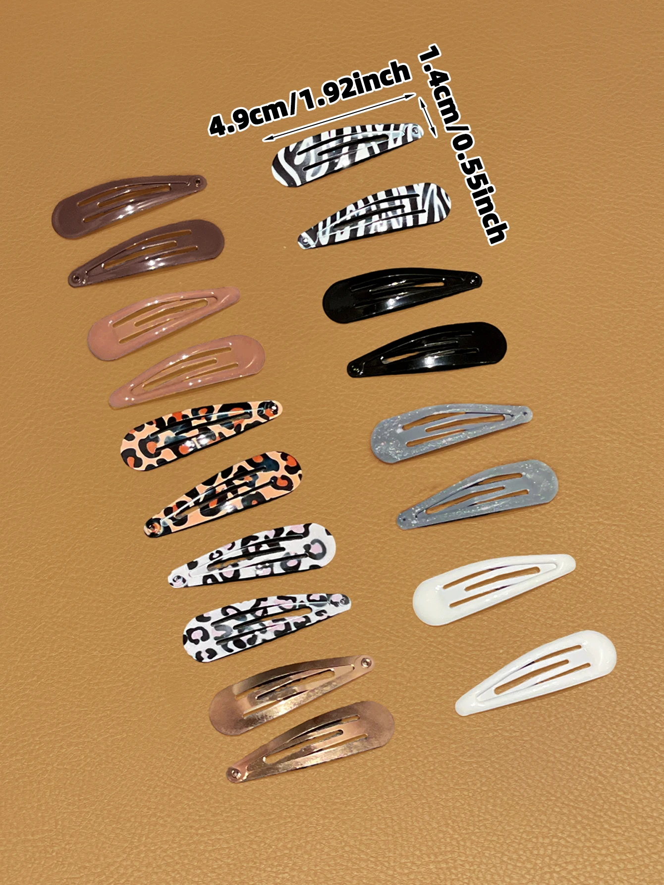 18 قطعة من إكسسوارات الشعر النسائية العصرية والمتعددة الاستخدامات اللطيفة لتقويم العمر دبابيس الشعر للاستخدام اليومي توصية هدية مثالية #5