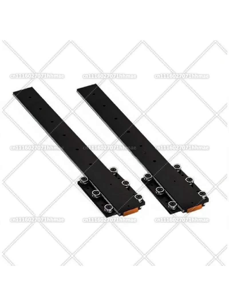 Hidden Jewelry Display Cabinet Buffer Bottom Mounted Track Invisible Damping Track Pull Telescopic Track Pull Table Slide