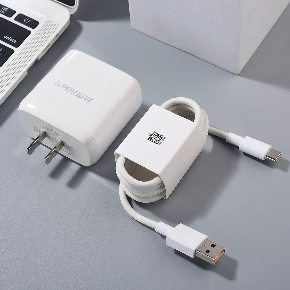 Original Realme Charger 65W USB SuperDart Charger Fast Super Dart Charger Adapter For Realme Neo7X Narzo 70 60 50 Pro 70X Q5 Q6 - náhled 6