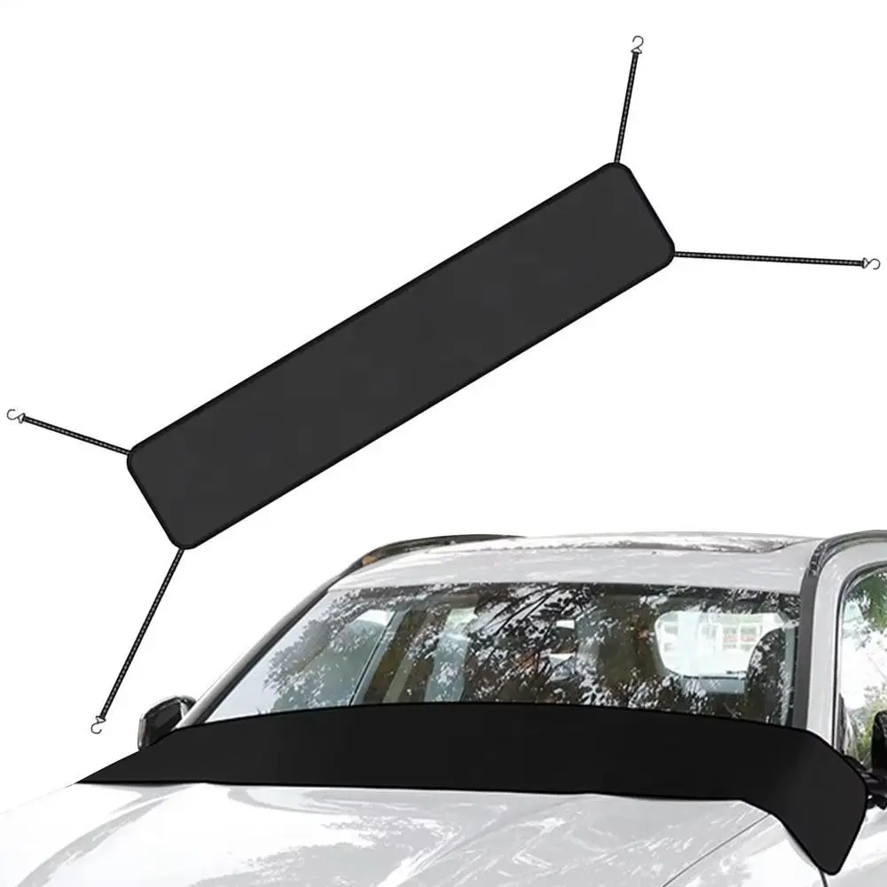 Multifunctional Windshield Protector Anti-Leaf Net Waterproof Windshield Cover Anti-falling Blocking Windshield Shade