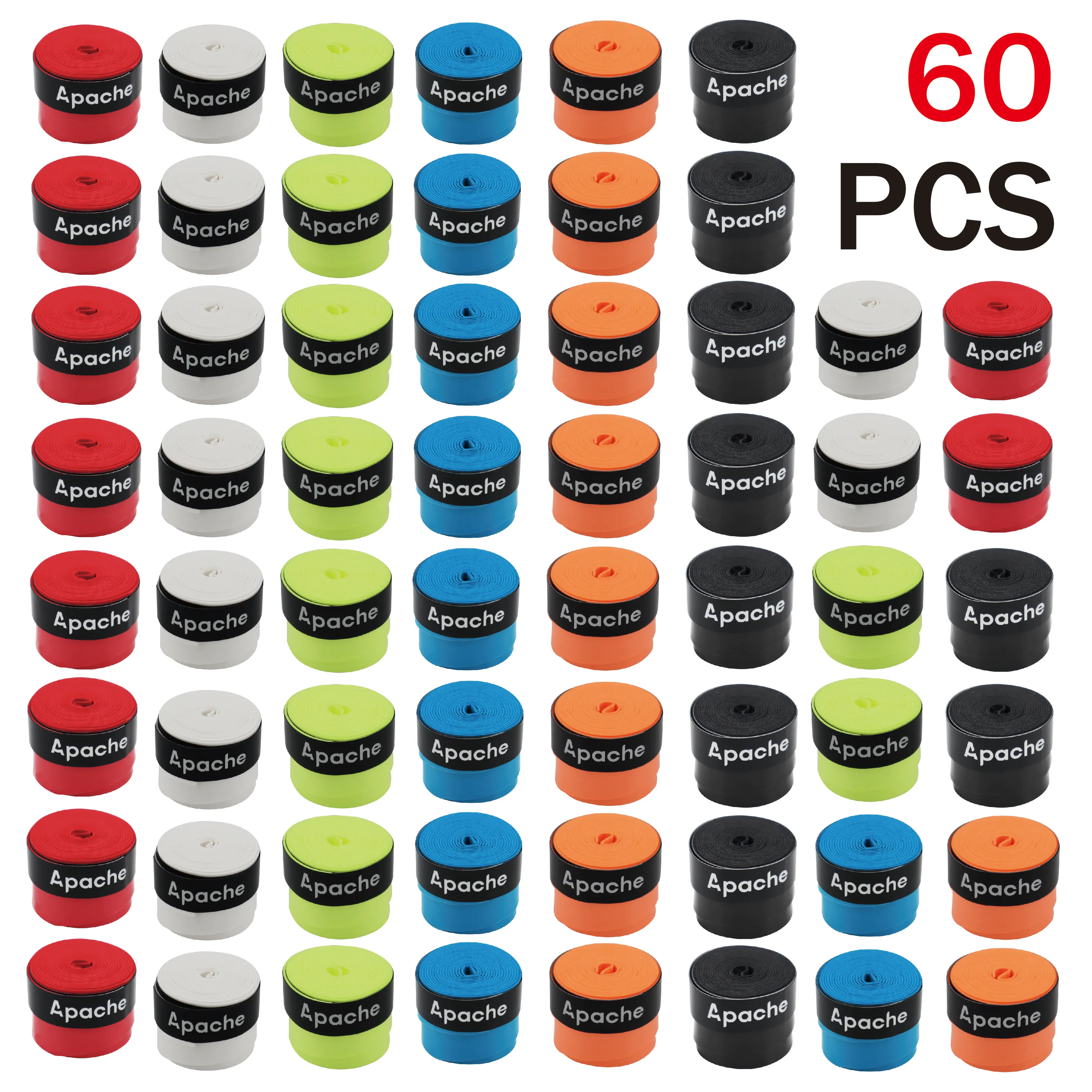 

Tennis Racket Grip Tape Precut and Dry Feel Tennis Overgrip Grip Tape Tennis Racket Wrap Your Racquet for High Performance