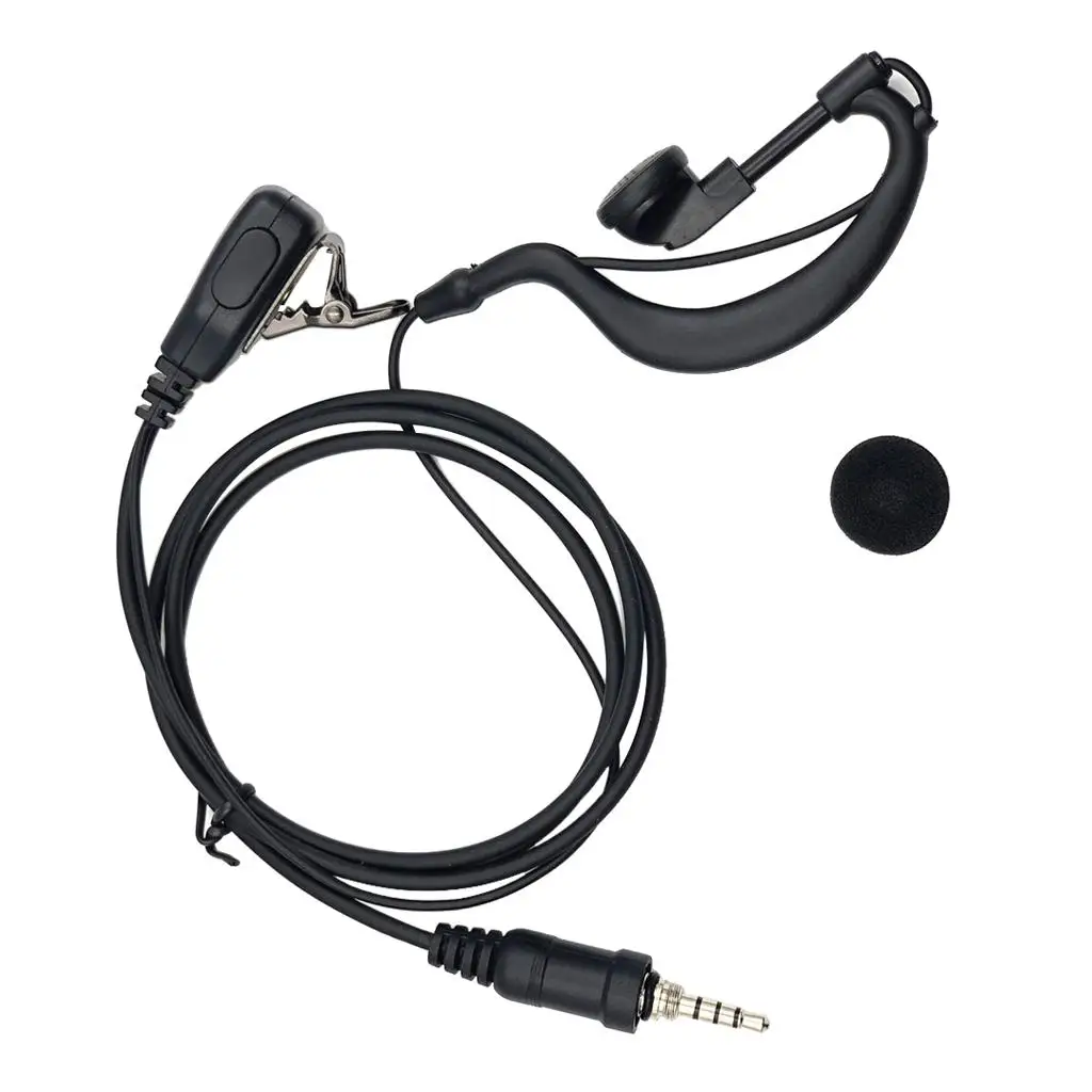 Police Earpiece Headset Wireless Earphone in Ear Clip Earphone for Yaesu Vertex Radio VX-6E VX-6R Security Equipment