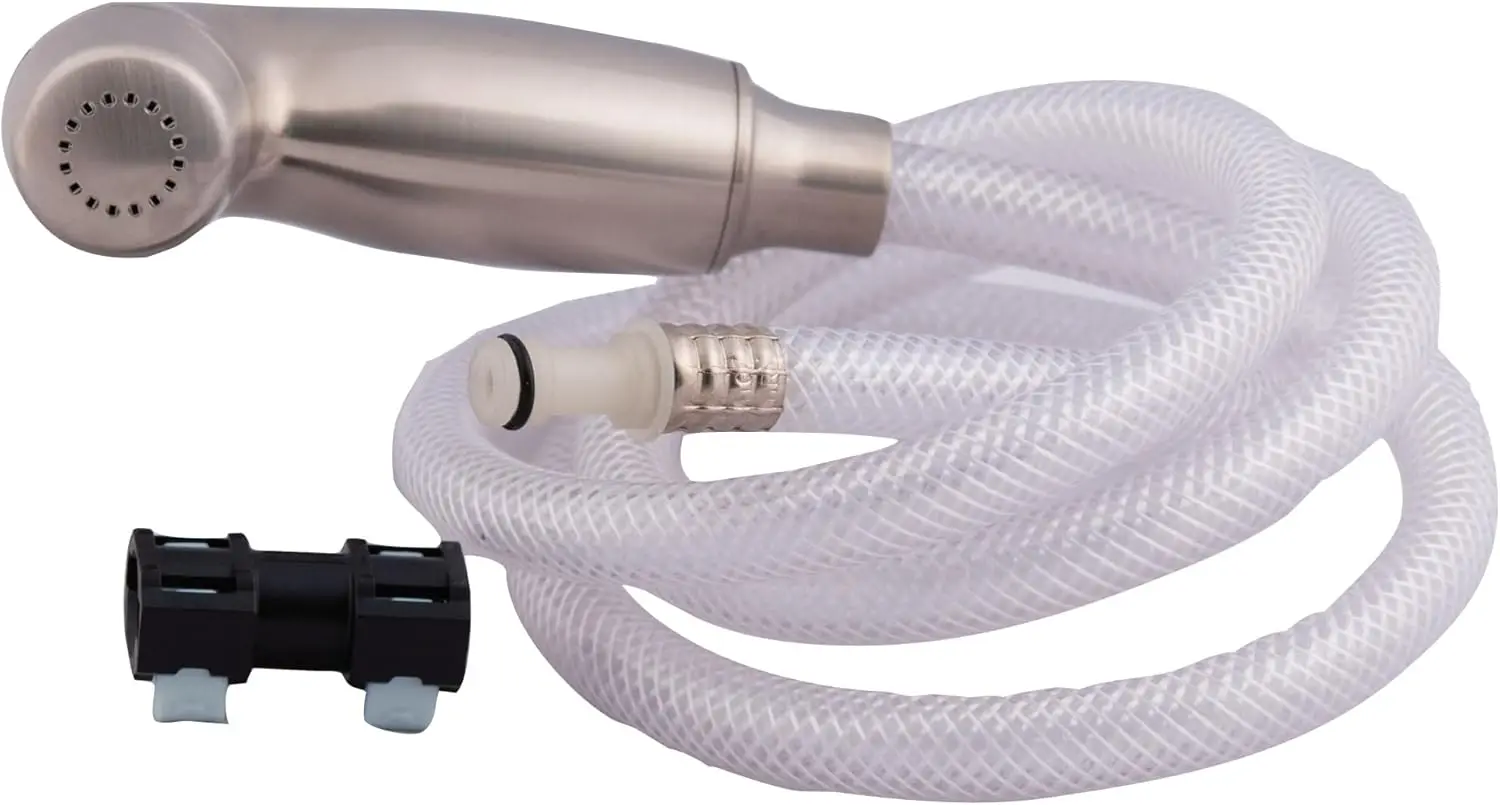 

Stainless Steel Kitchen Sink Sprayer with Quick Connect Hose, Easy Installation for Modern Appliances