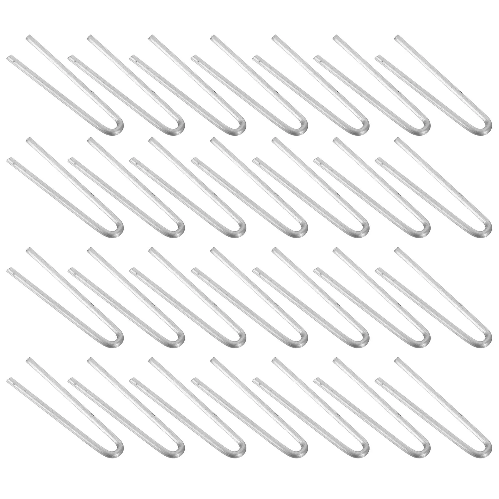 

100pcs High Temp Nichrome Wire Jump Rings U Hanger For Ceramic Kiln Pottery Diy Pendant Ornaments Heat Resistant Durable Hooks