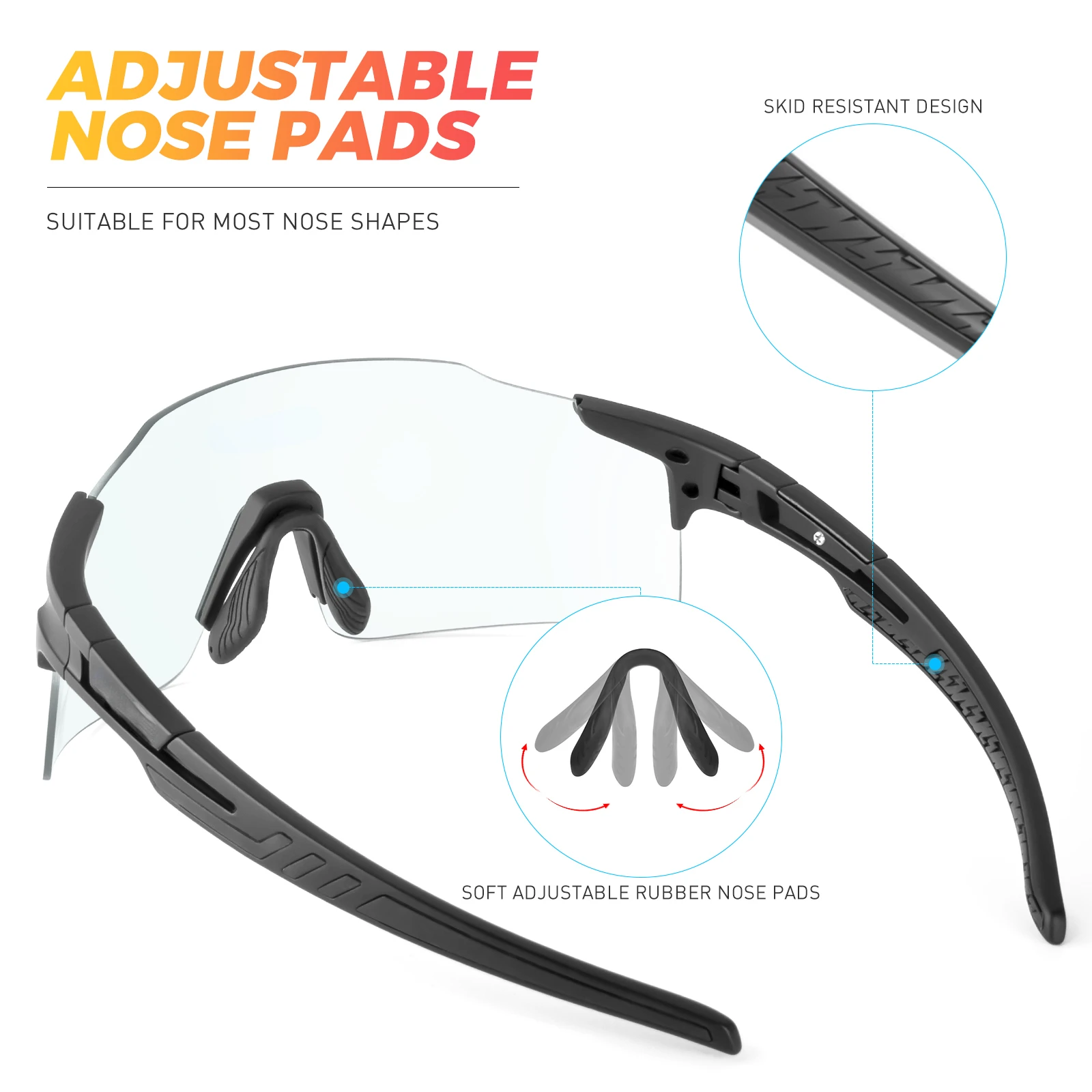 Photochromic cycling Sunglasses For Man Woman Outdoor Sports Bike Goggles Cycling Glasses MTB Bicycle glasses Eyewear