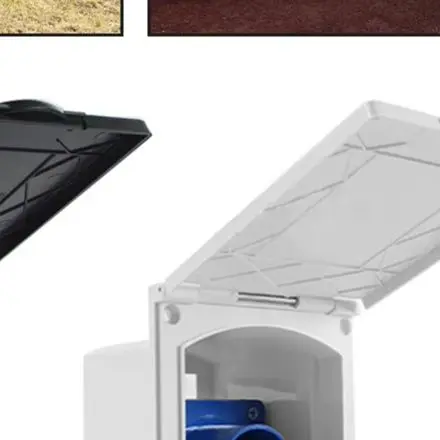 16A 23A external waterproof socket for RVs trailers and for campers embedded power input socket with IP44 protection
