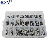 1uF~1000uF 6.3V-50V 400Pcs 24Value Pumuddsy SMD Aluminum Electrolytic Capacitors Assortment Kit + Box