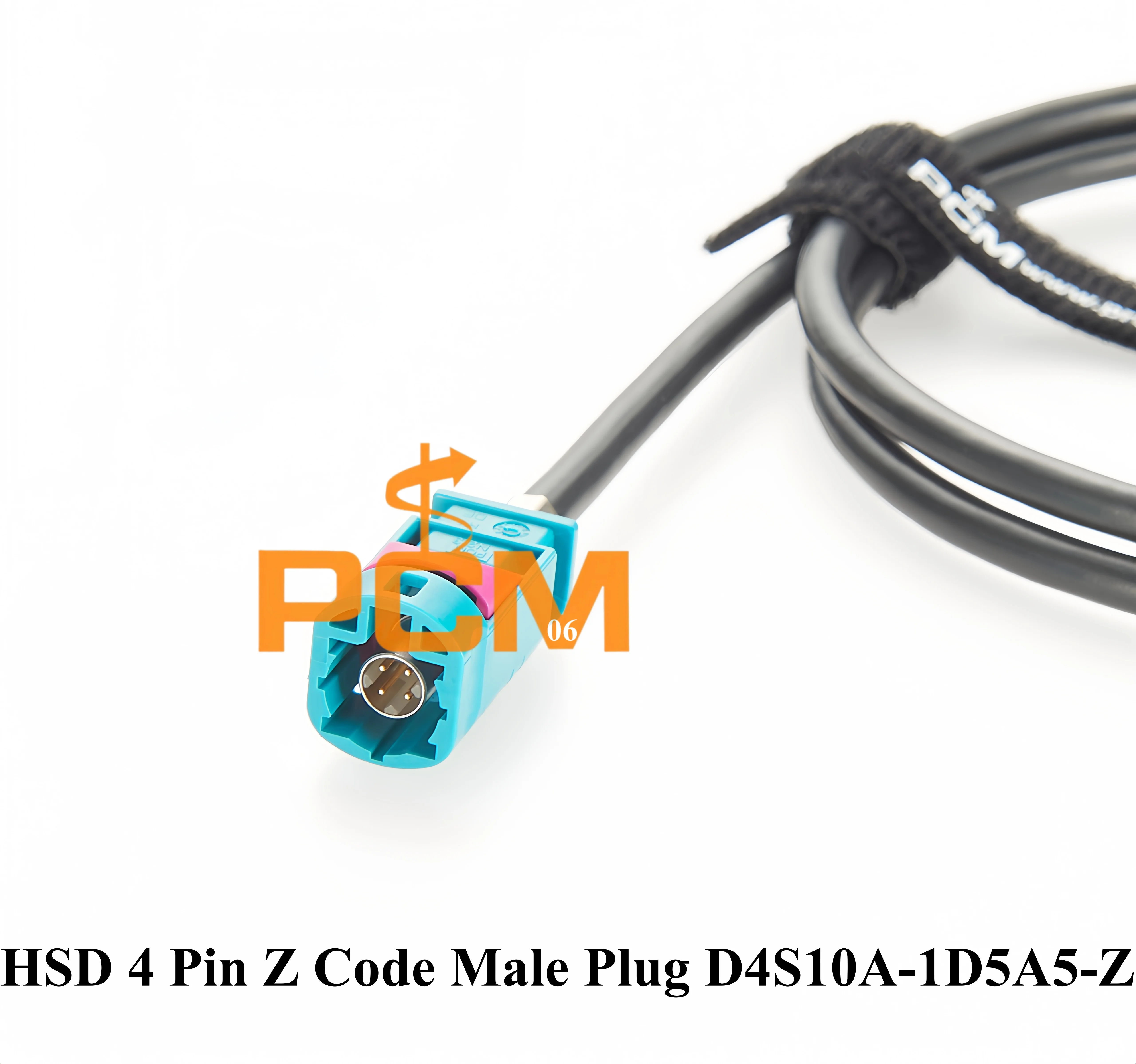 Original Rosenberger HSD D4S10A-1D5A5-Z auf D4K10A-1D5A5-Z FPD Link 2/3 LVDS Kabel HSD 4Pin Z Code Stecker auf Buchse Verlängerungskabel – Detail 3
