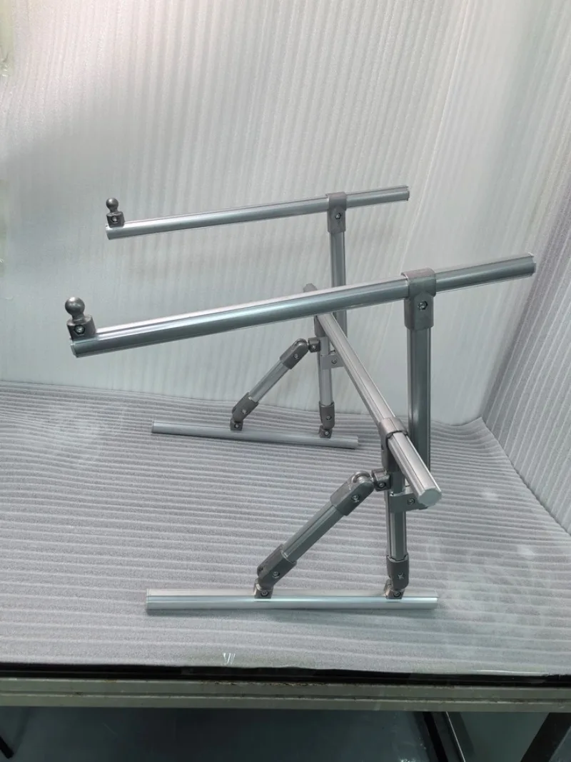 2-In-1, width and width 70cm Adjustable Reinforced Cross Stitching Frame Bed Aluminum Alloy Adjustable Stitching Frame Tool
