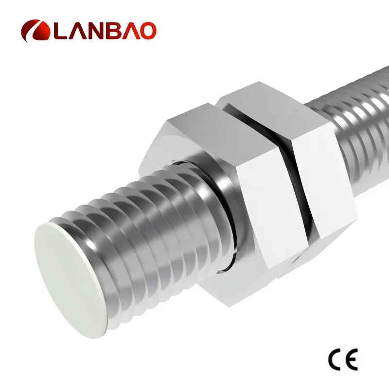 Lanbao LR08 Sensing Distance 1.5mm 2mm 10-30vdc 3 Pins Connector Inductive Proximity Switch Sensor