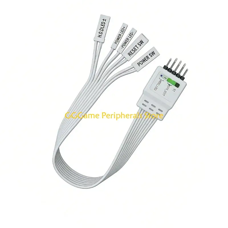 U55B Precise Injection Front Panel Cable For Motherboards Power Reset LED Connection