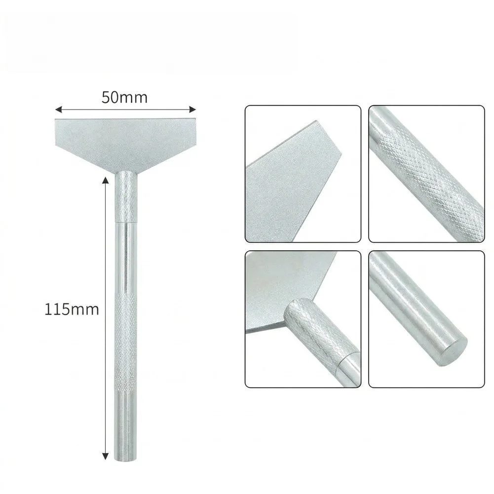 Stainless Steel Solder Paste Scraper & Squeegee Tool For BGA Stencil, Ink Printing Spatula For Precision Chip Rework, 11.5cm