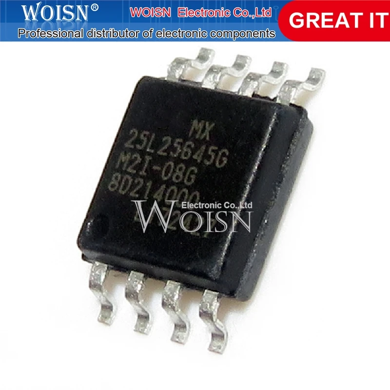 5pcs/lot MX25L25645GM2I-10G MX25L25645GM2I SOP-8