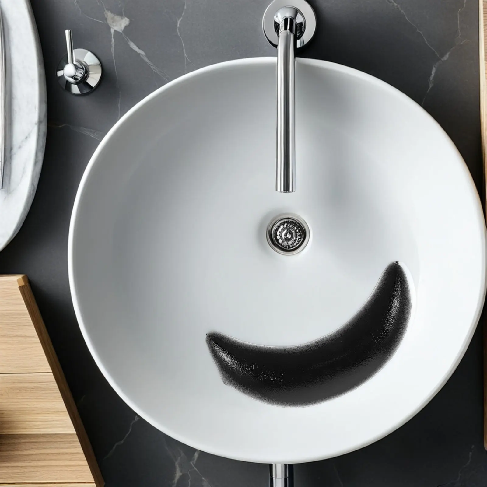 

Black Salon Shampoo Bowl Neck Cushion U-Shape Soft Memory Foam Hair Wash Neck Rest Pillow for Beauty Salon and Spa