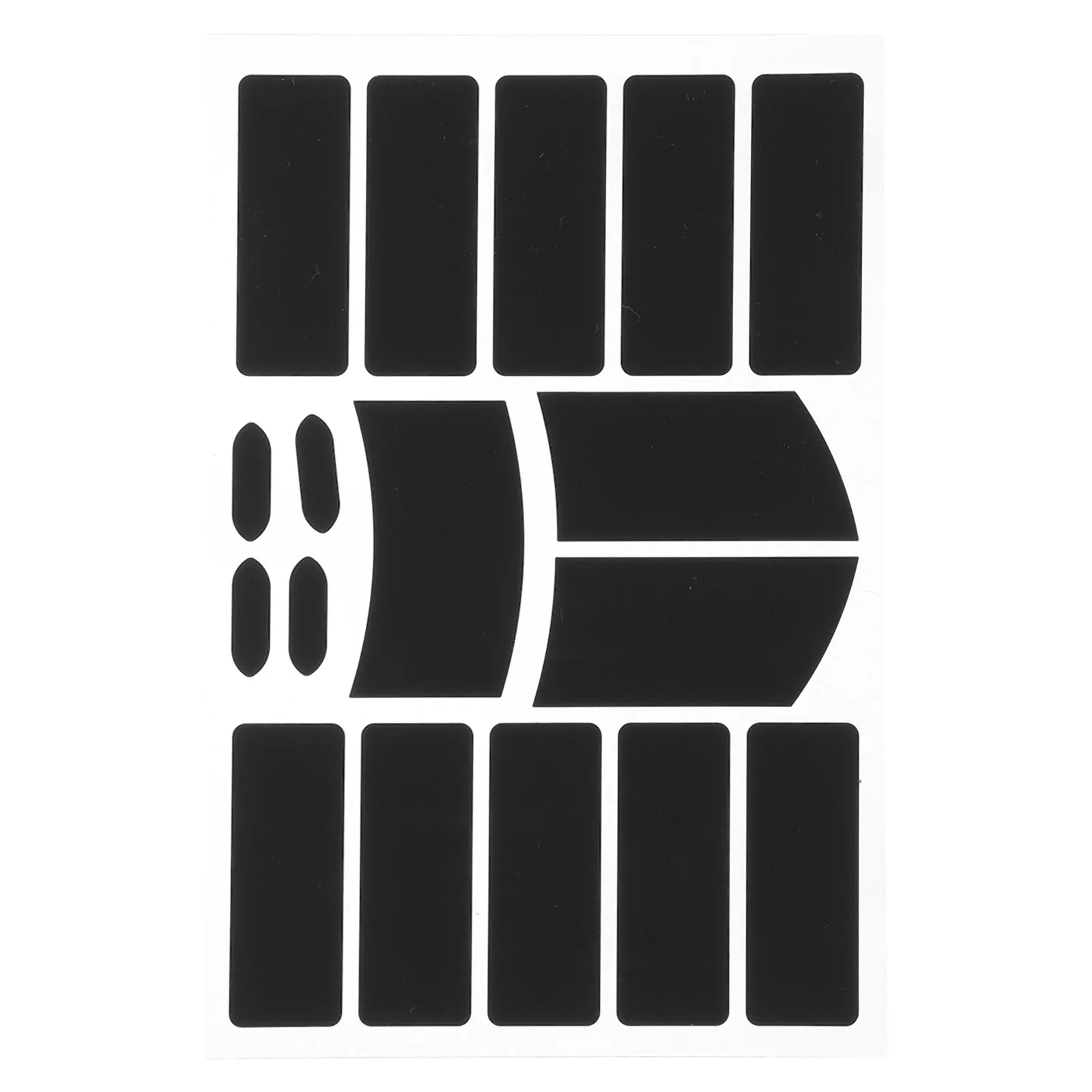 17Sheets Mouse Grip Tape Non-Slip Wireless Gaming Mouse Sweat-Absorbing Sticker Skin Computer Accessories Home Office
