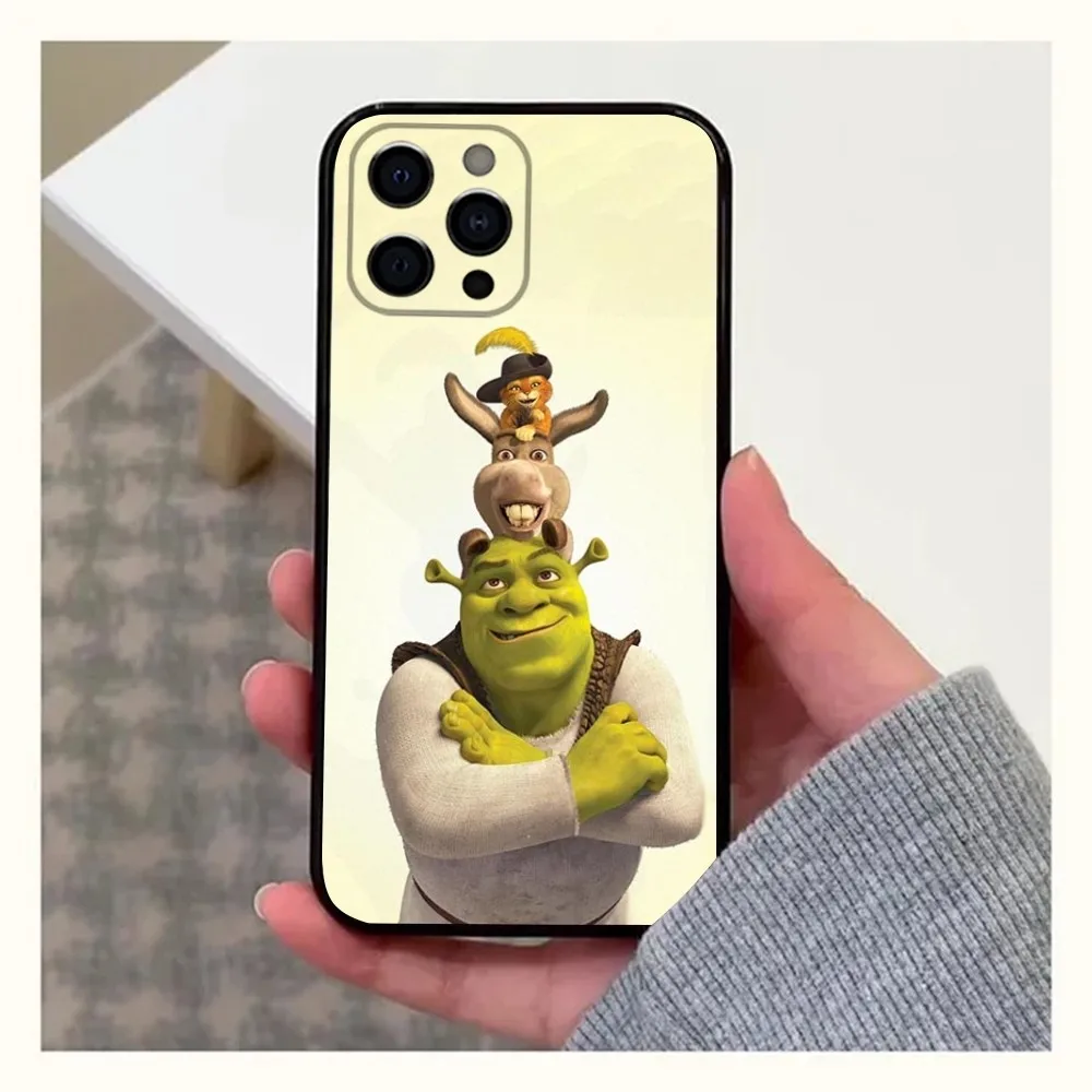 S-Shrek Beast K-Kingdom movie Phone Case For Apple iPhone 15,14,13,12,11,Pro,X,XS,Max,XR,Plus,Mini Soft Black Cover