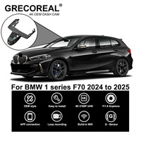 GRECOREAL 4K Dash Cam Front Rear 2160P WiFi Car Dual Dashcam APP Control Easy Install Plug Play Compatible with BMW 1 Series F70