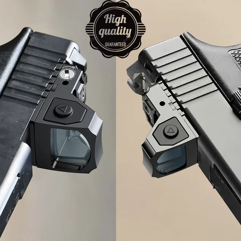 

Full Sized Green Dot Motion Awake Optic for Pistols 2MOA Dot Open Reflex Optics with Adapter Plate for MOS and Picatinny