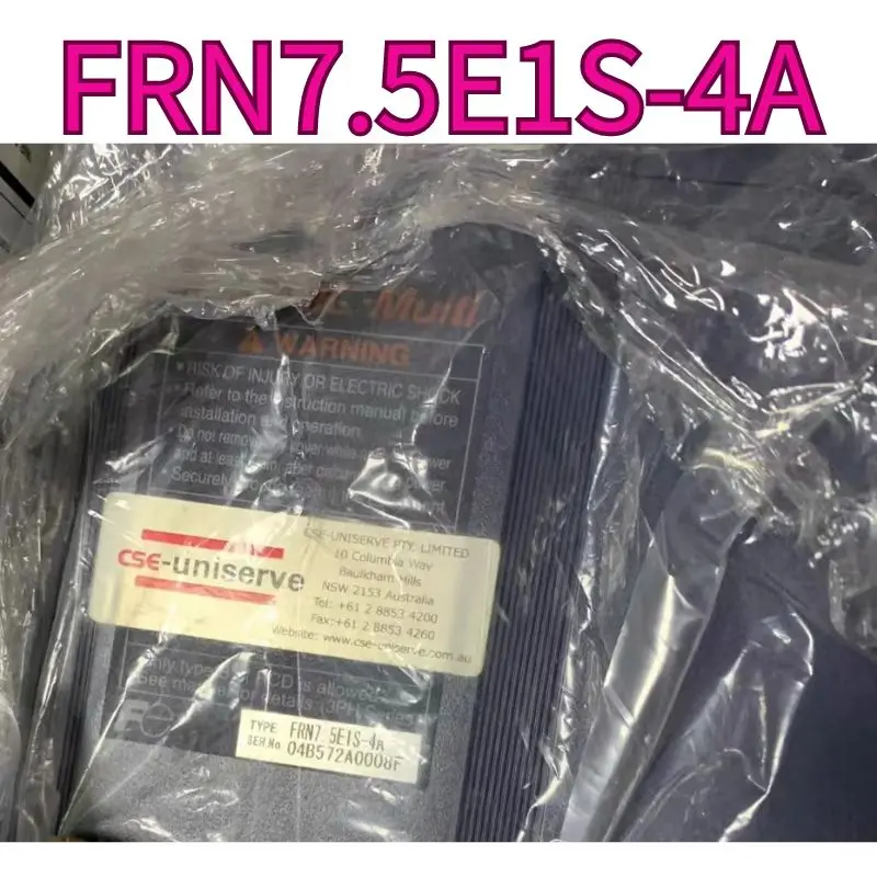 

The brand new frequency converter FRN7.5E1S-4A has a one-year warranty and can be shipped quickly