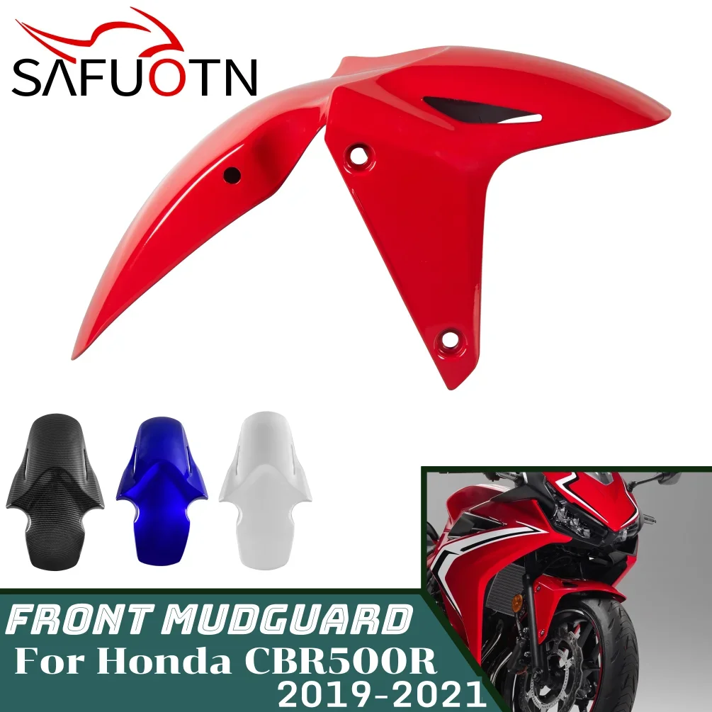 

CBR500R Front Mudguard Wheel Hugger Fender Cover for Honda CBR 500R CBR500 R 2019 2020 2021 Motorcycle Splash Guard Accessories