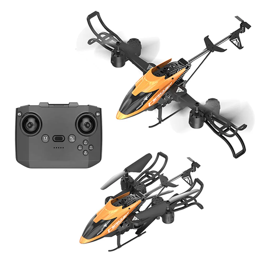 2.4G 4CH 6-Axis Gyro RC Helicopter 4K WiFi Camera Altitude Hold Foldable Remote Control Airplane Drone Toys for Boys Children